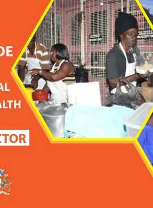 Cover for publication A basic guide to occupational safety and health in the service sector - Guyana