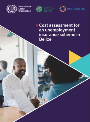 Cover for publication Cost assessment for an unemployment insurance scheme in Belize