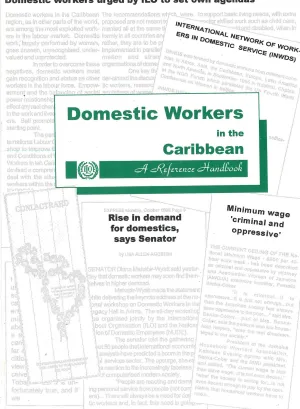 Cover for publication Domestic workers in the Caribbean : a reference handbook 