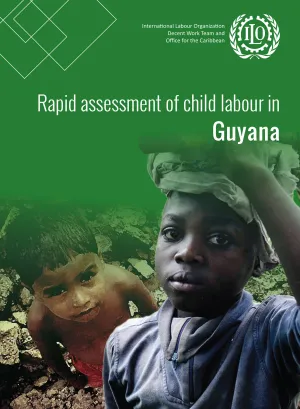 Cover for publication Rapid assessment of child labour in Guyana