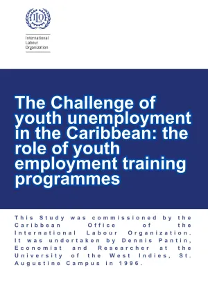 Cover for publication The Challenge of Youth Unemployment in the Caribbean: the Role of Youth Employment Training Programmes 