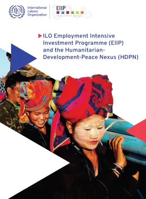 cover image for the guidance note "ILO Employment Intensive Investment Programme (EIIP) and the Humanitarian Development Peace Nexus (HDPN)"