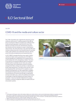 COVID-19 and the media and culture sector - Cover