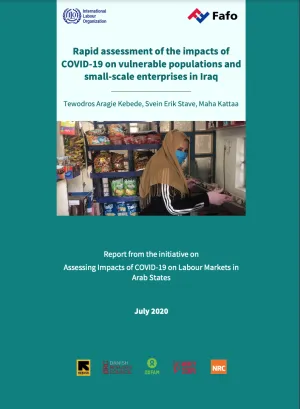 Cover_Rapid assessment of the impacts of COVID-19 on vulnerable populations and small-scale enterprises in Iraq