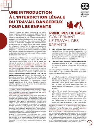 Coup d'oeil sur la convention n° 182