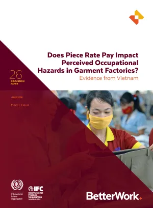 Does Piece Rate Pay Impact Perceived Occupational Hazards in Garment Factories? Evidence from Vietnam - Cover