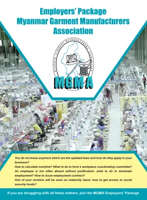 Employer's Package Myanmar Garment Manufacturers Association (MGMA) - Cover