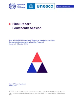 Final Report Fourteenth Session of CEART - October 2021 - Cover