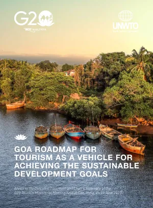 G20 Goa Roadmap for Tourism as a Vehicle for Achieving the Sustainable Development Goals - Cover