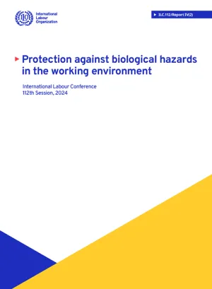Cover of the report on biological hazards