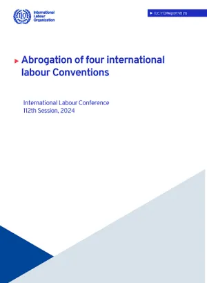 Cover for ILC.112/Report VII(1)