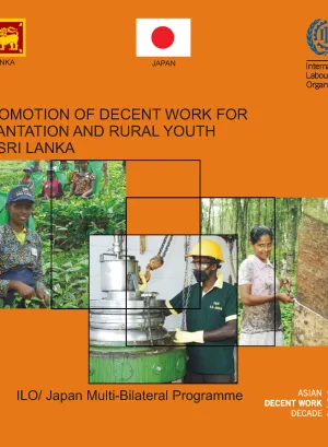 Promotion of decent work for plantation and rural youth in Sri Lanka - Cover