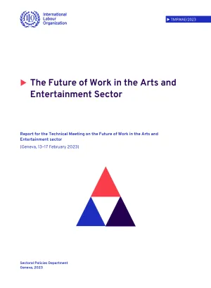 The Future of Work in the Arts and Entertainment Sector - Cover