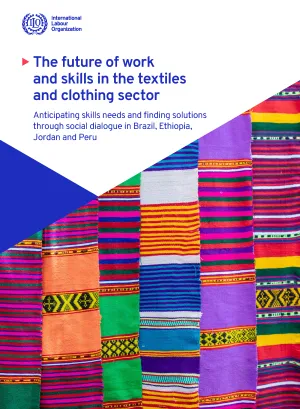 The future of work and skills in the textiles and clothing sector - Cover