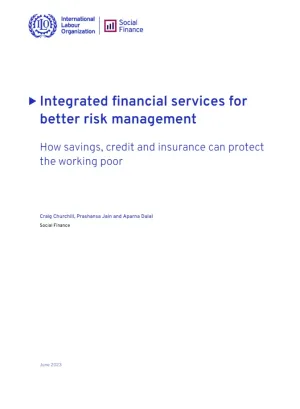 Cover for publication: "Integrated financial services for better risk management"