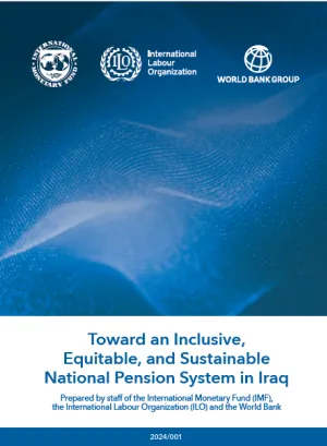 blue cover page with title and logos