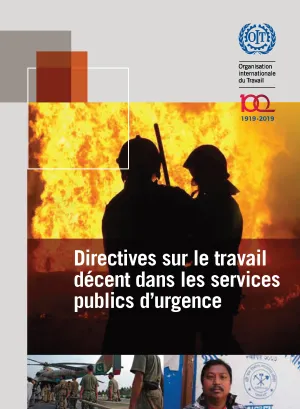 Directives sur le travail décent dans les services publics d’urgence - Couverture