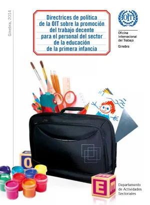 Directrices de política de la OIT sobre la promoción del trabajo decente para el personal del sector de la educación de la primera infancia - Portada