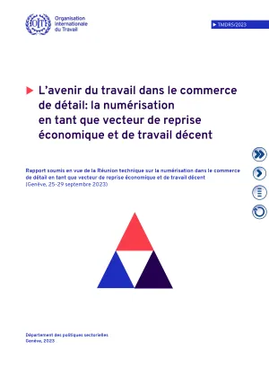L’avenir du travail dans le commerce de détail: la numérisation en tant que vecteur de reprise économique et de travail décent - Cover