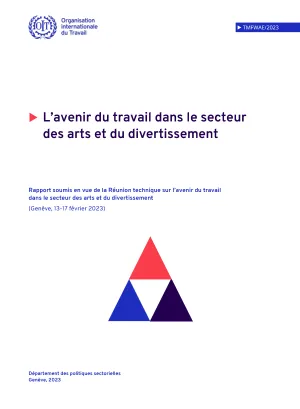L’avenir du travail dans le secteur des arts et du divertissement - Couverture