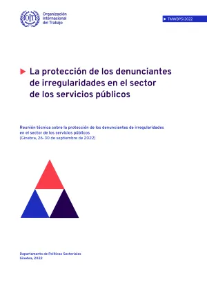 La protección de los denunciantes de irregularidades en el sector de los servicios públicos - Portada