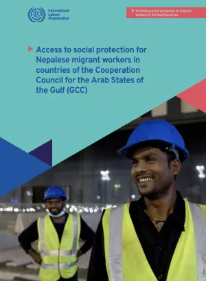 Cover image for publication, Access to social protection for Nepalese migrant workers