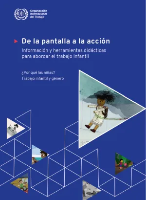 Tapa del cuadernillo "De la pantalla a la acción" 3