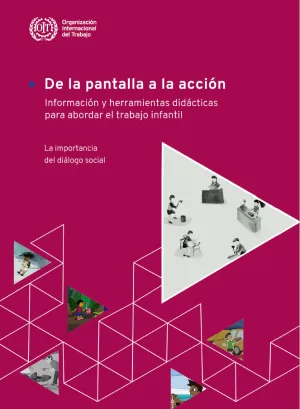 Tapa del cuadernillo "De la pantalla a la acción" 6
