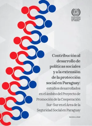 Esta publicación es resultado del Proyecto “Promoción de la Cooperación Sur-Sur en el Área de la Seguridad Social en Paraguay”, en el marco de Programa de Alianza Brasil/OIT para la Promoción de la Cooperación Sur-Sur en el Área de la Seguridad Social con la Agencia Brasileira de Cooperación (ABC) y ejecutado conjuntamente por Paraguay, Brasil y la Oficina Internacional del Trabajo (OIT). El proyecto (2011-2013) tuvo como objetivo promover el intercambio entre ambos países, con el apoyo de la OIT, para refl