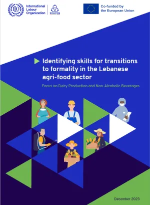 publication cover page with workers