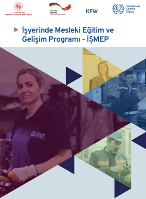 Isyerinde Mesleki Egitim ve Gelisim Programi brosuru