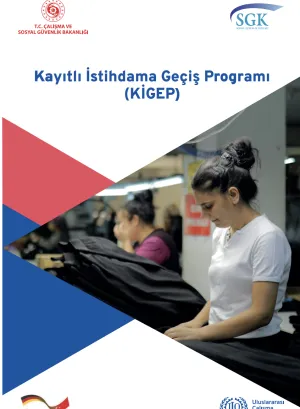 Kayıtlı İstihdama Geçiş Programı (KİGEP) brosuru