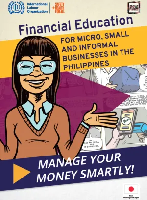 Cover for publication: "Financial education for micro, small and informal businesses in the Philippines – Trainee’s booklet"