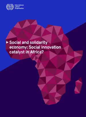 Cover for publication: "Social and solidarity economy: Social innovation catalyst in Africa?"
