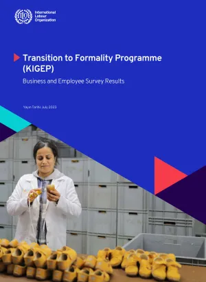 Cover for Transition to Formality Programme (KIGEP) publication