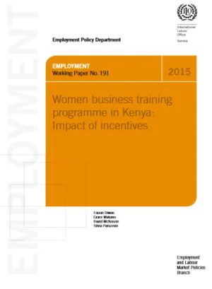  Cover image - Women business training