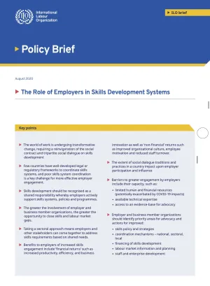 Cover_The Role of Employers in Skills Development Systems