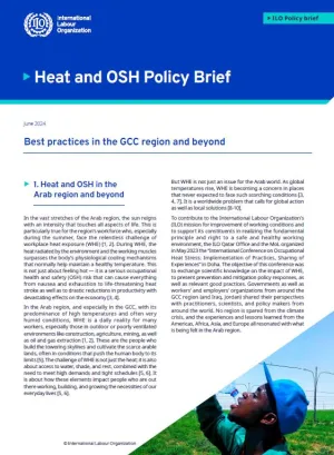 Heat and OSH Policy Brief cover