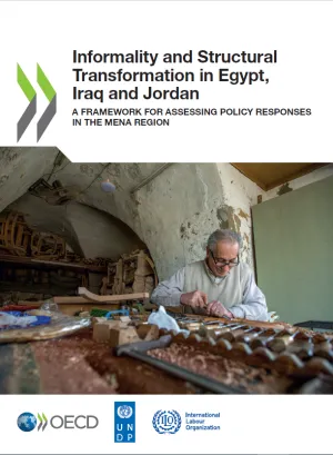 cover page for informality report MENA