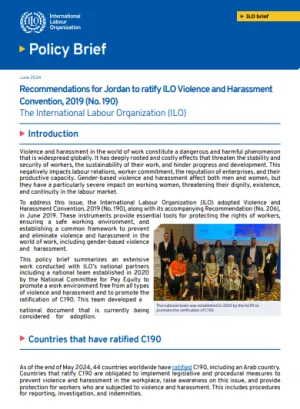 Policy brief in Jordan