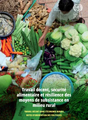 Travail décent, sécurité alimentaire et résilience des moyens de subsistance en milieu rural - Couverture
