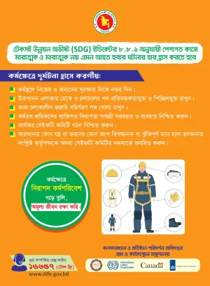 Poster on workplace safety 