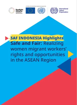 Cover of the ILO publication on safe and fair migration