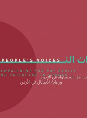 Cover for People's voices publication