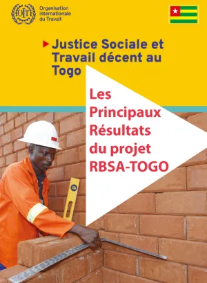 Page de couverture de la brochure sur les principaux résultats du Projet RBSA au Togo