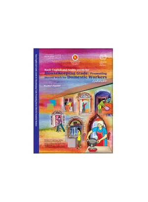 Cover of the English and Arabic booklet for domestic workers