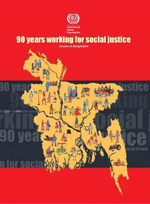 Cover of the booklet on 36 years of working on social justice in Bangladesh
