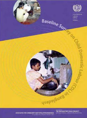 Cover of the baseline survey on child domestic labour in Bangladesh