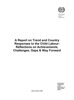 Coverage of the report on the trends and responses to child labour in Bangladesh