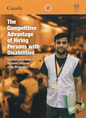Cover of the Bangladesh employers' guide for disability inclusion